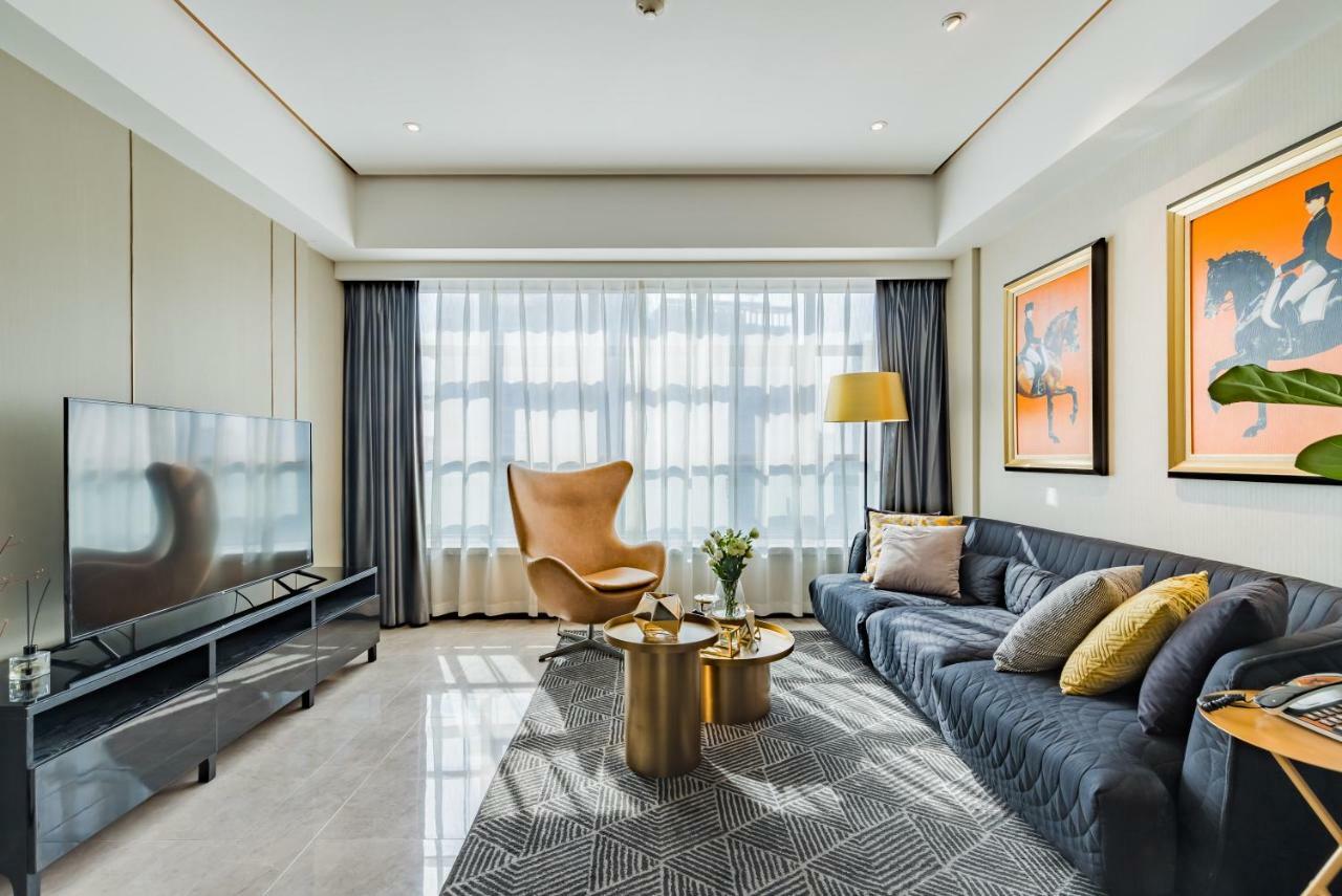 Tianfu In Service Apartement Çengdu Dış mekan fotoğraf