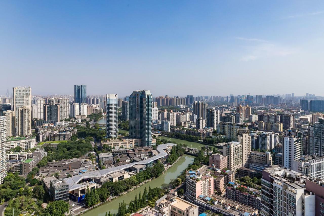 Tianfu In Service Apartement Çengdu Dış mekan fotoğraf