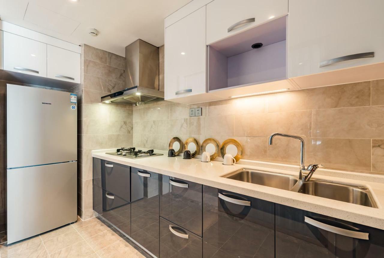 Tianfu In Service Apartement Çengdu Dış mekan fotoğraf